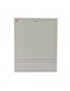 WP RWN-02601-W Armario Mural Vertical 4U - Cerradura de Seguridad con Llave Tubular - 600x150x750mm - Color Blanco