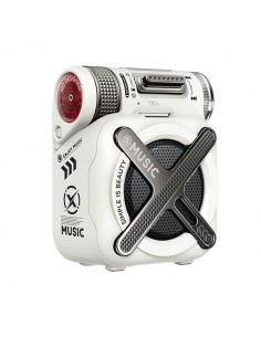 XO F72 Altavoz Bluetooth - Portatil - Ultra Compacto - Color Blanco