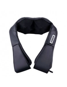 XO FG09 Masajeador de Cuello con Calor - 3 Niveles - 30W - Adaptador y Cable para Coche - Color Negro