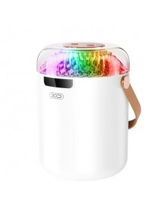 XO Hf13 Humidificador - 5 Modos de Pulverizacion - Bateria 500mAh - Capacidad 1.5L - RGB - Color Blanco