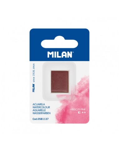 Milan Art Acuarela de Recambio - Medio Godet - Color Rosa