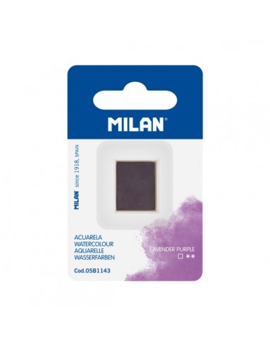 Milan Art Acuarela de Recambio - Medio Godet - Color Violeta