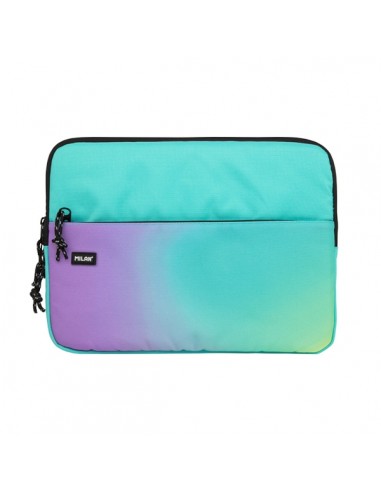 Milan Sunset Funda para Portatiles hasta 13" - Cierre de Cremallera con Tirador - Bolsillo Delantero - 34.5x26x2.5cm - Color