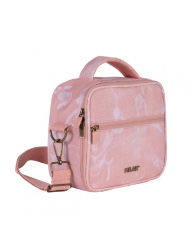 Milan Lava Bolsa Isotermica Porta Alimentos de 3.5L - Incluye 3 Recipientes - 23x20x11cm - Color Rosa