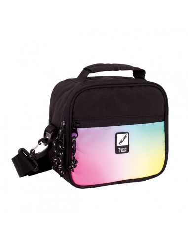 Milan Sunset Bolsa Isotermica Porta Alimentos de 3.5L - Incluye 3 Recipientes - 23x20x11cm - Color Negro