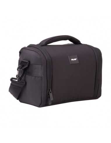 Milan Shadow Bolsa Isotermica Porta Alimentos de 5L - Gran Capacidad - Apertura Total - 24.5x20x16cm - Color Negro