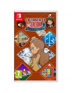 Nintendo Videojuego el Misterioso Viaje de Layton para Consola Nintendo Switch - Genero Puzles Misterio Aventura Narrativa -