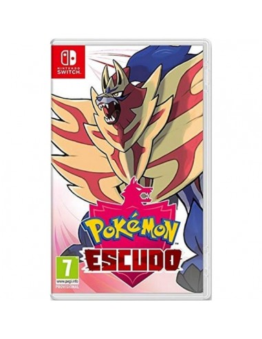 Nintendo Videojuego Pokemon Escudo para Consola Nintendo Switch - Genero RPG por Turnos Aventura - PEGI 7