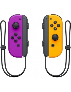 Nintendo Set de 2 Mandos Joy-Con Izquierdo Derecho para Nintendo Switch - Autonomia hasta 20h - Vibracion HD - Sensor de