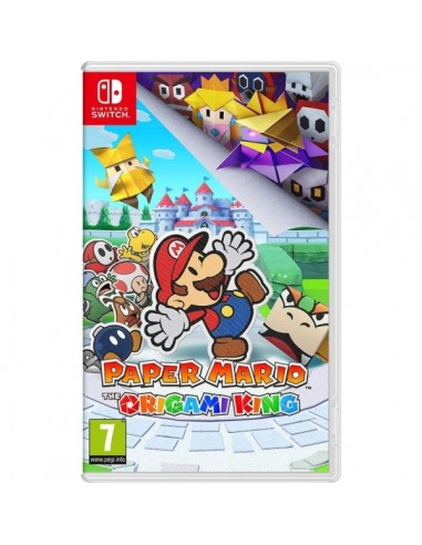 Nintendo Videojuego Paper Mario-The Origami King para Consola Nintendo Switch - Genero Aventura RPG Ligero Humor - PEGI 7