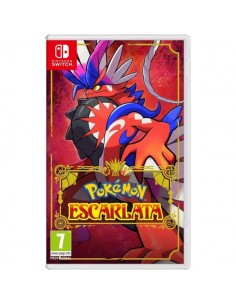 Nintendo Videojuego Pokemon Escarlata para Consola Nintendo Switch - Genero RPG Mundo Abierto - PEGI 7