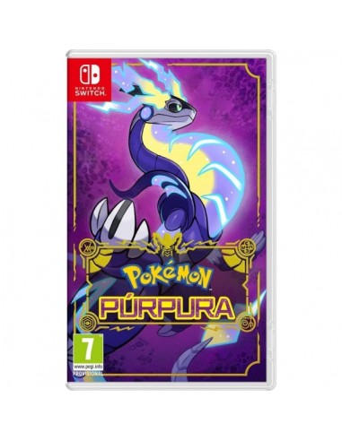 Nintendo Videojuego Pokemon Purpura para Consola Nintendo Switch - Genero RPG Mundo Abierto - PEGI 7