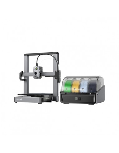 Creality Hi Combo Impresora 3D Abierta-Unidad CFS - Volumen 26x26x30cm - Calibraciones Automaticas - Extrusor