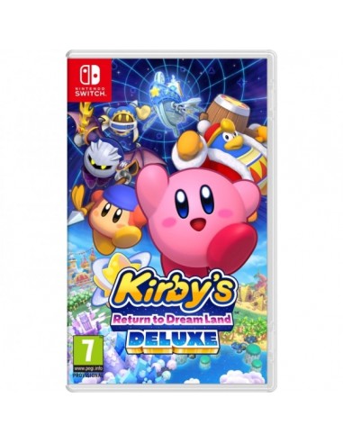 Nintendo Videojuego Kirby'S Return To Dreamland Dlx para Consola Nintendo Switch - Genero Plataformas Aventura Accion - PEGI 7