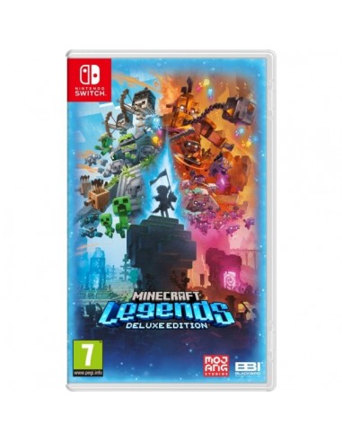 Nintendo Videojuego Minecraft Legends DLX para Consola Nintendo Switch - Genero Accion Estrategia - PEGI 7