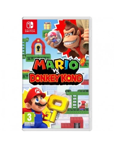 Nintendo Videojuego Mario Vs Donkey Kong para Consola Nintendo Switch - Genero Puzles Plataformas - PEGI 3