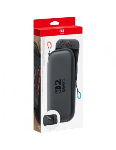 Nintendo Pack de Funda con Protector de Pantalla para Consola Nintendo Switch 2 - Proteccion Completa y Segura - Espacio para