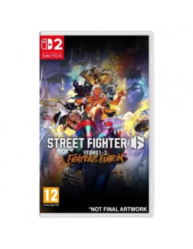 Nintendo Videojuego Street Fighter 6-Year 1-2 Fighters Edition para Consola Nintendo Switch 2 - Genero Lucha Competitivo -