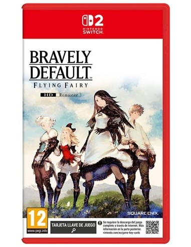 Nintendo Videojuego Bravely Default Flying Fairy para Consola Nintendo Switch 2 - Genero JRPG - PEGI 12