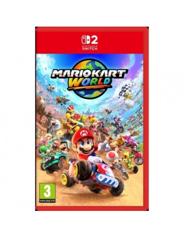 Nintendo Videojuego Mario Kart World para Consola Nintendo Switch 2 - Genero Carreras Multijugador - PEGI 3