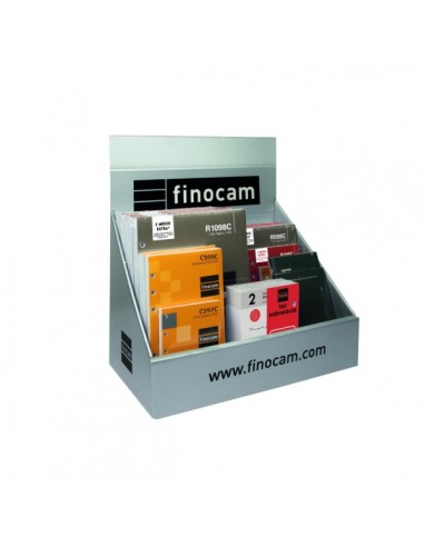 Finocam Expositor con 23 Recambios para Agendas Open en Catalan - Anual 2026 - Color Surtidos