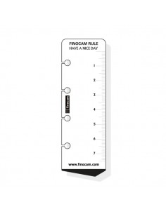 Finocam C159 Regla para Agendas Classic - Formato 601 - 30x95mm - Color Blanco