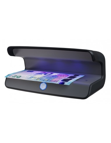 Safescan 55 LED Detector de Billetes Falsos UV - Reflector Integrado - Apto para Pasaportes-Documentos de Identificacion y
