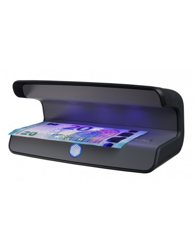 Safescan 75 LED Detector de Billetes Falsos UV - Reflector Integrado - Apto para Pasaportes-Documentos de Identificacion y