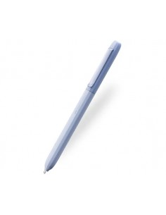 Faber-Castell Avori Boligrafo de Mecanismo Giratorio XB - 92-de Plastico Reciclado - Clip Metalico Solido - Color Azul Claro