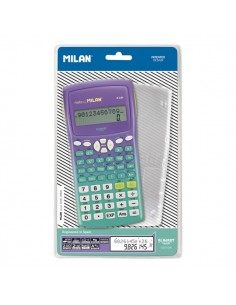 Milan Sunset M240 Calculadora Cientifica - Blister - Color Turquesa