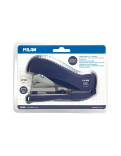 Milan 430 Since 1918 Energy Saving Grapadora - hasta 30 Hojas - Grapas 24 6 y 26 6 - Color Azul