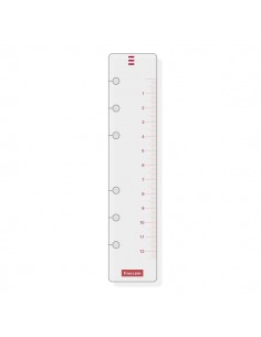 Finocam R460 Regla para Agendas Open - Formato 400 - 30x152mm - Color Blanco