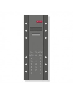 Finocam R573 Calculadora para Agendas Open - Formato 500 - 65x5x172mm - Color Gris Oscuro