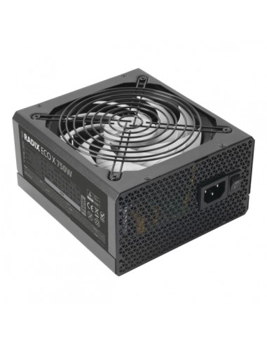 Tacens Radix Eco X 750 Fuente de Alimentacion 750W ATX - PFC Activo - Ventilador 140mm de 12dB - 80 Plus Silver -