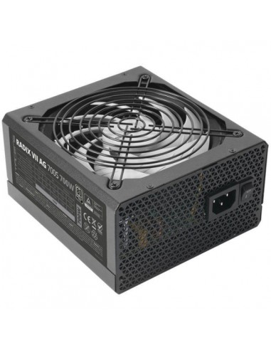 Tacens Radix VII AG 700S Fuente de Alimentacion 700W ATX - PFC Activo - Ventilador 140mm de 12dB - 80 Plus Silver - Cableado