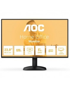 AOC 24B31H Monitor 23.8" LED IPS FullHD 120Hz - Respuesta 1ms - HDMI-VGA - VESA 100x100mm - Color Negro