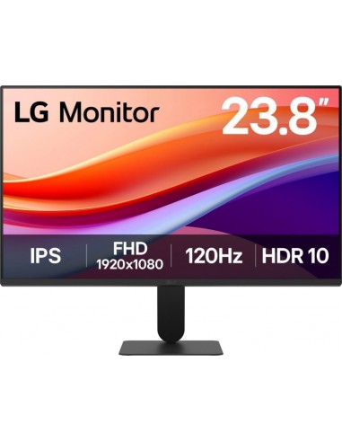 LG Monitor 23.8" LED IPS Entry FullHD 120Hz - Respuesta 5ms - 16 9 - HDMI - VESA 100x100mm
