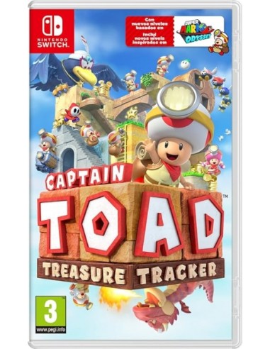 Nintendo Videojuego Captain Toad-Treasure Tracker para Consola Nintendo Switch - Genero Aventura Puzzle - PEGI 3