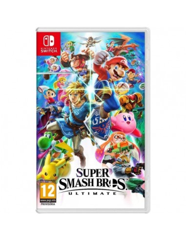 Nintendo Videojuego Super Smash Bros.Ultimate para Consola Nintendo Switch - Genero Lucha Multijugador Accion - PEGI 12