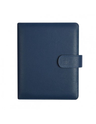 Finocam Open Piel Andrea Agenda Organizador - Formato 1000 - 205x43x249mm - 1 Dia por Pagina - Color Azul