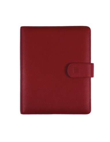 Finocam Open Piel Andrea Agenda Organizador - Formato 1000 - 205x43x249mm - 1 Dia por Pagina - Color Burdeos