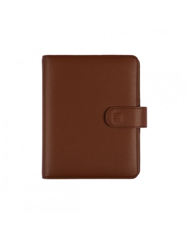 Finocam Open Leo Agenda Organizador - Anual 2026 - Formato 500 - 165x43x210mm - 1 Dia por Pagina - Color Marron