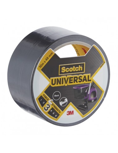 Scotch Cinta Adhesiva Americana 48mm x 10m - Color Negro