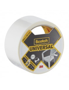 Scotch Universal Cinta Adhesiva Americana 48mm x 10m - Color Blanco