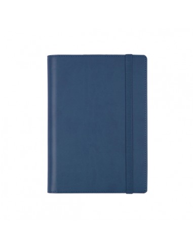 Finocam Duoband Agenda con Bloc de Notas en Catalan - Anual 2026 - Formato E5 - 136x25x192mm - 1 Dia por Pagina - Color Azul