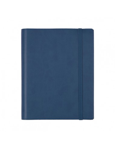 Finocam Duoband Agenda con Bloc de Notas en Catalan - Anual 2026 - Formato E10 - 176x28x226mm - 1 Dia por Pagina - Color Azul