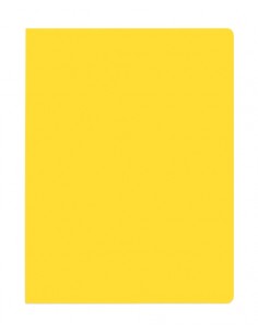 Elba Gio Pack de 50 Subcarpetas de Cartulina 230gr - Formato A4 - Ranura para Fastener - Color Amarillo Intenso