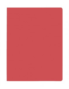 Elba Gio Pack de 50 Subcarpetas de Cartulina 230gr - Formato A4 - Ranura para Fastener - Color Rojo Intenso