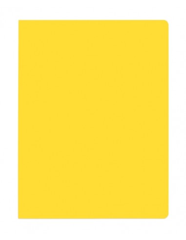 Elba Gio Pack de 50 Subcarpetas de Cartulina 230gr - Formato Folio - Ranura para Fastener - Color Amarillo Intenso