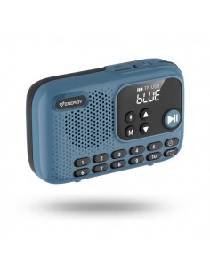 Energy Sistem TunerGo Radio Portatil FM - Bluetooth-USB-MicroSD-Jack3.5 - 5W - Bateria Hasta 10 Horas de Autonomia - Color